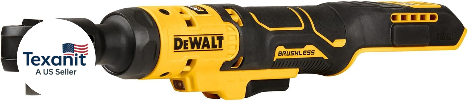 ATOMIC 20V MAX* Cordless Ratchet, Brushless, 3/8 In., Tool Only (DCF513B)
