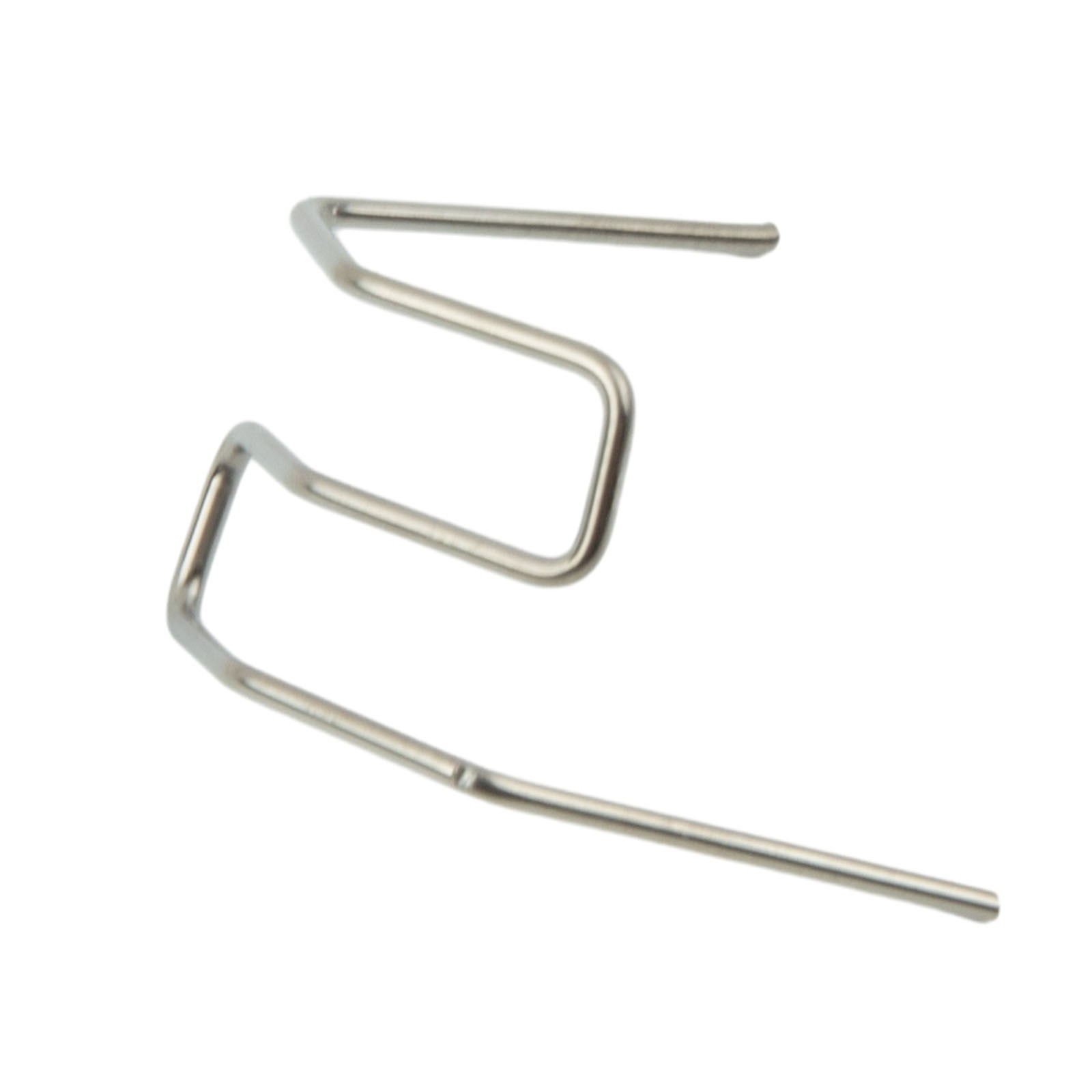 Repair Plastic with Ease Secure Your Fix with 100pcs of 06/08mm Hot Staples!