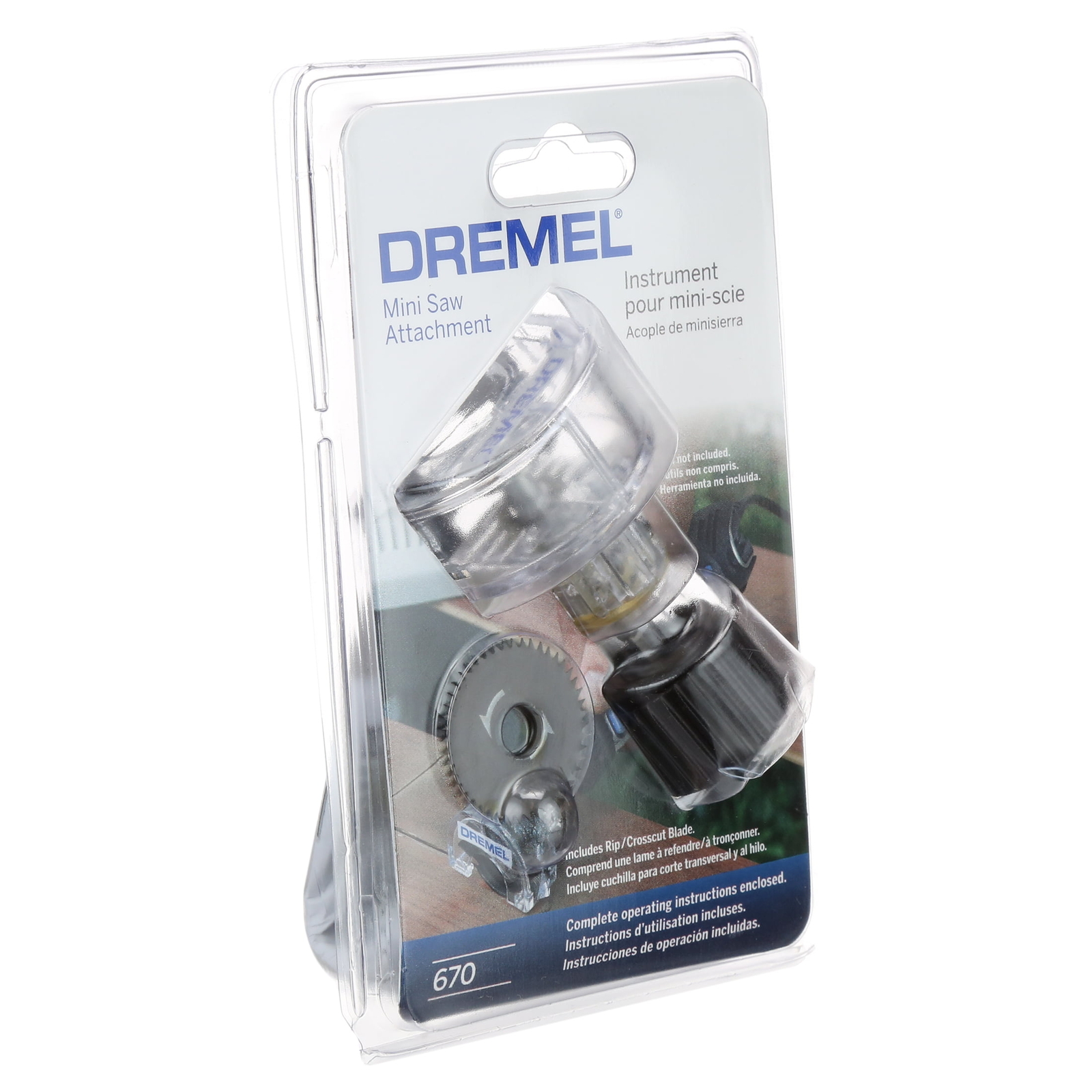 Dremel 670-01 Mini-Saw Rotary Tool Attachment.Quick-connect attach system.NEW.