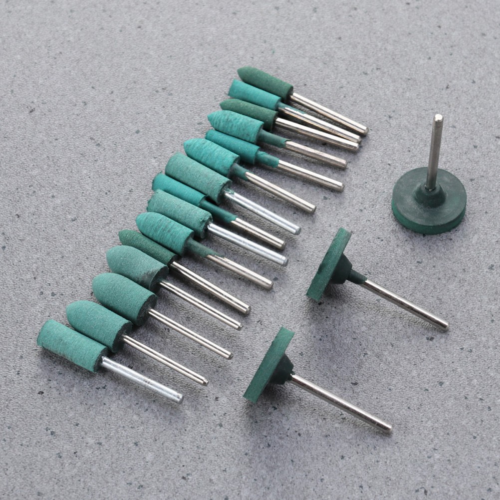 18Pcs Durable Buffing Wheel for Drill Polishing Metal and Non Metal Surfaces