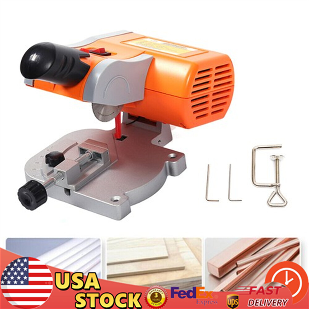 2&Prime; MINI SMALL CUT-OFF CHOP SAW FOR WOOD METAL ANGLE MOULDING 45??MITER SAW 110V