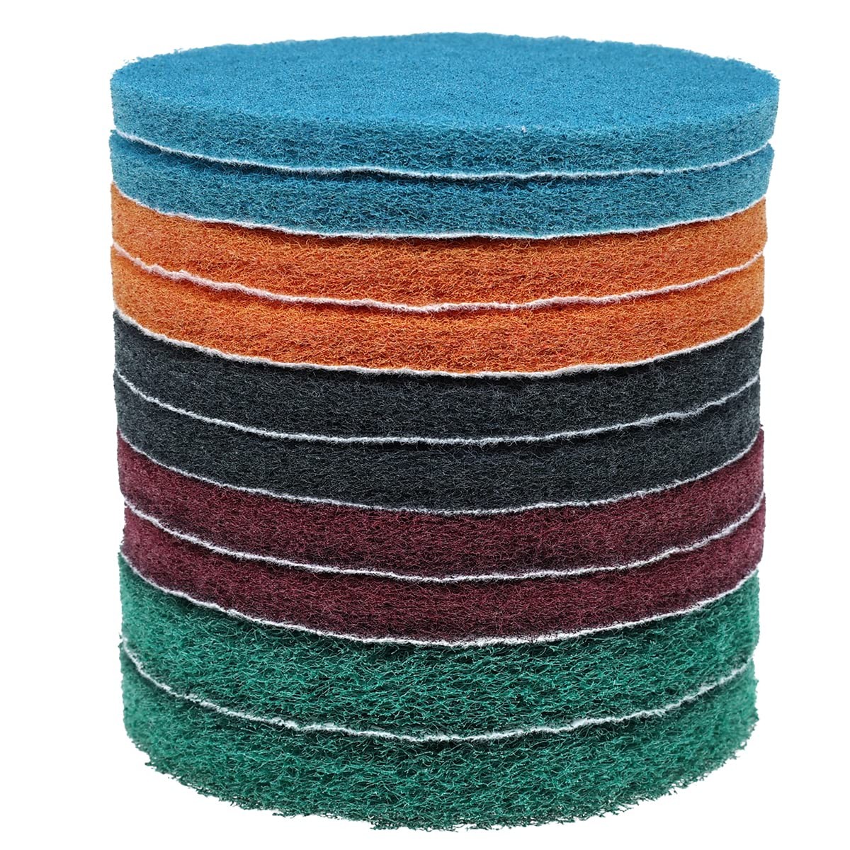 4.76inch Flocking Scuff Pads Conditioning Discs Polishing Pad Buffing Wheels For