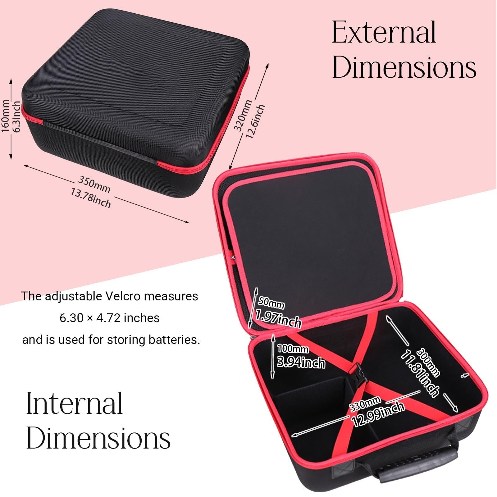 Hard Case for CRAFTSMAN V20 Brad Nailer Cordless 18GA (CMCN618B/CMCN618C1) fo…