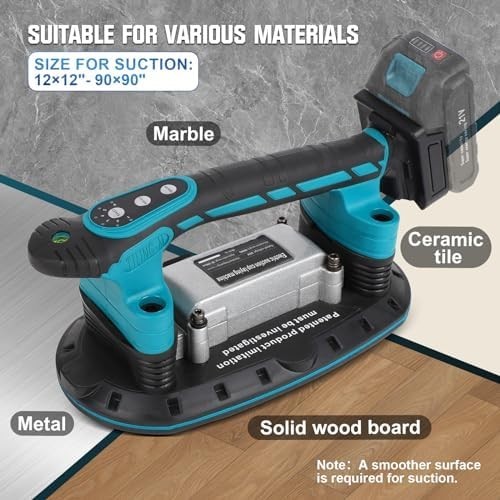 Tile Vibration Machine Installation Tool for Makita 18V Battery, Handheld Automa