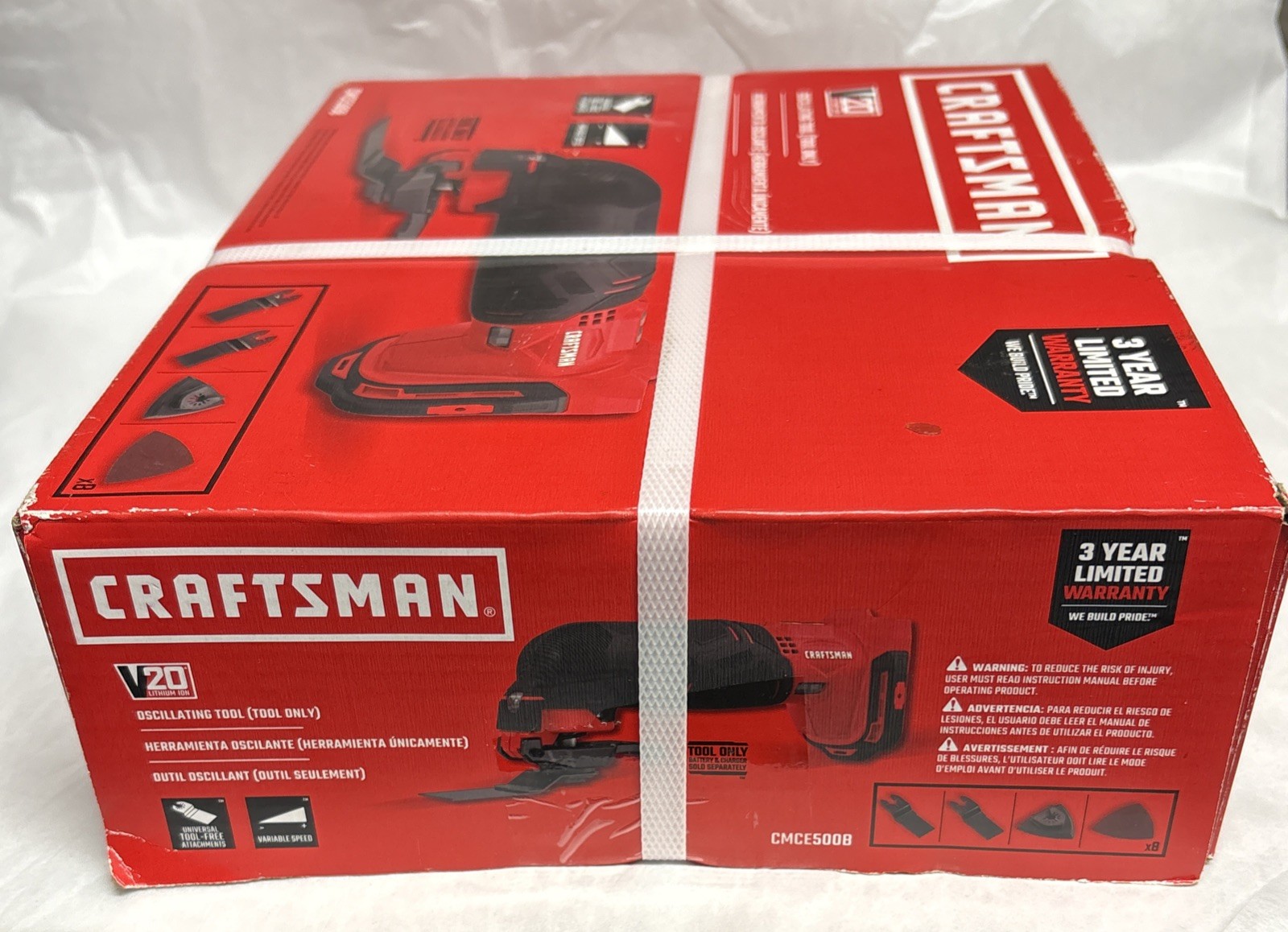 New Craftsman CMCE500B 20V Oscillating Tool In Factory Sealed Box (TOOL ONLY)