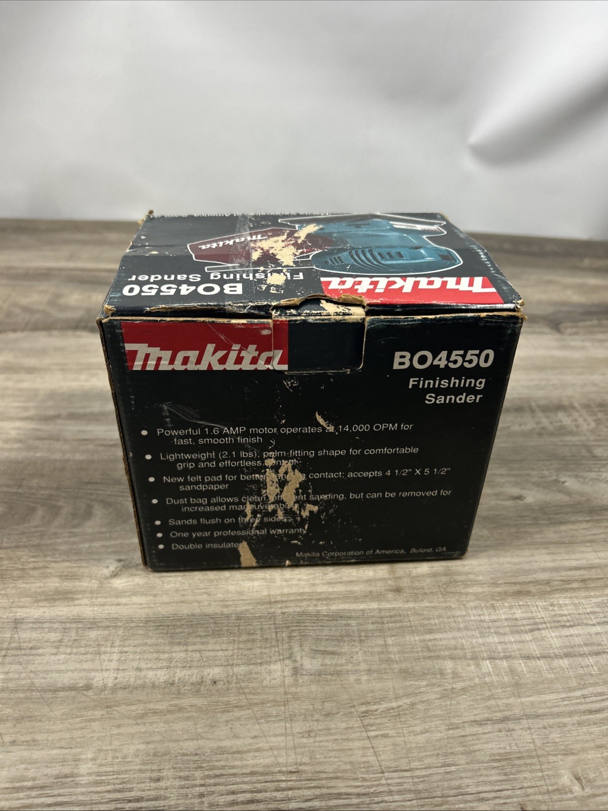Makita Finishing Sander 115V OPM 14000 Model: B04550 Tested