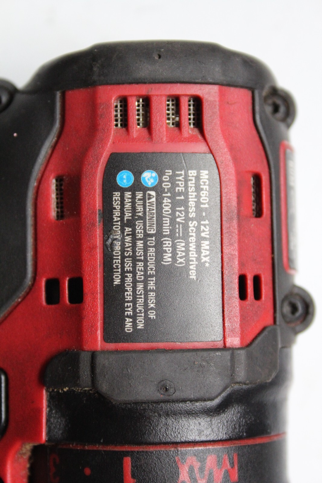 Mac Tools MCF601 12V MAX* 1/4&Prime; drive Brushless Screwdriver (Tool Only)