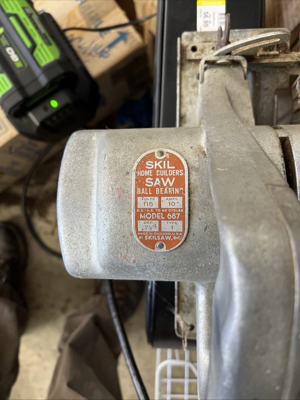 Vintage Skilsaw Model 687