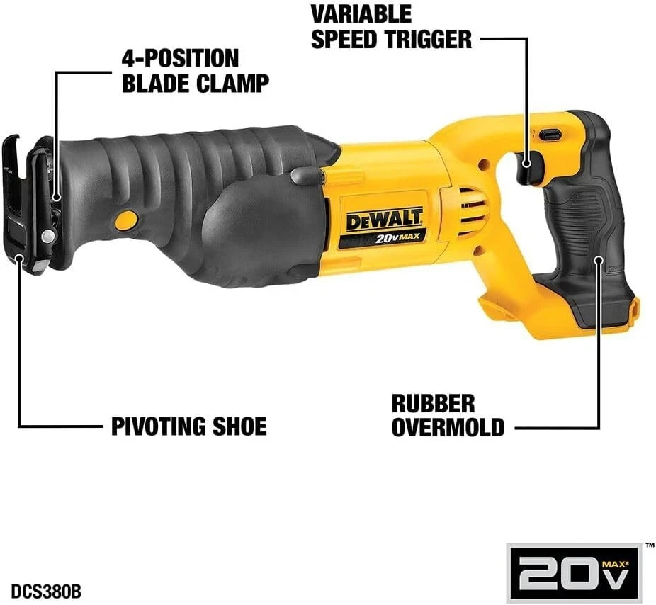 DEWALT DCK551D1M1 20V Cordless 5 Tool Combo Kit NEW SEALED