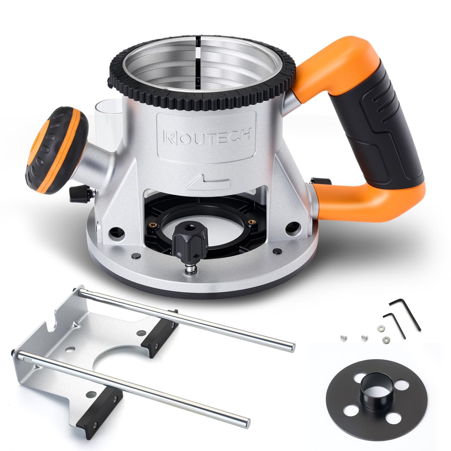 Woodworking 3.25HP Router, 2400W, 4.2&Prime; Diameter, 1/2&Prime; Collet, 120V60Hz, Model…