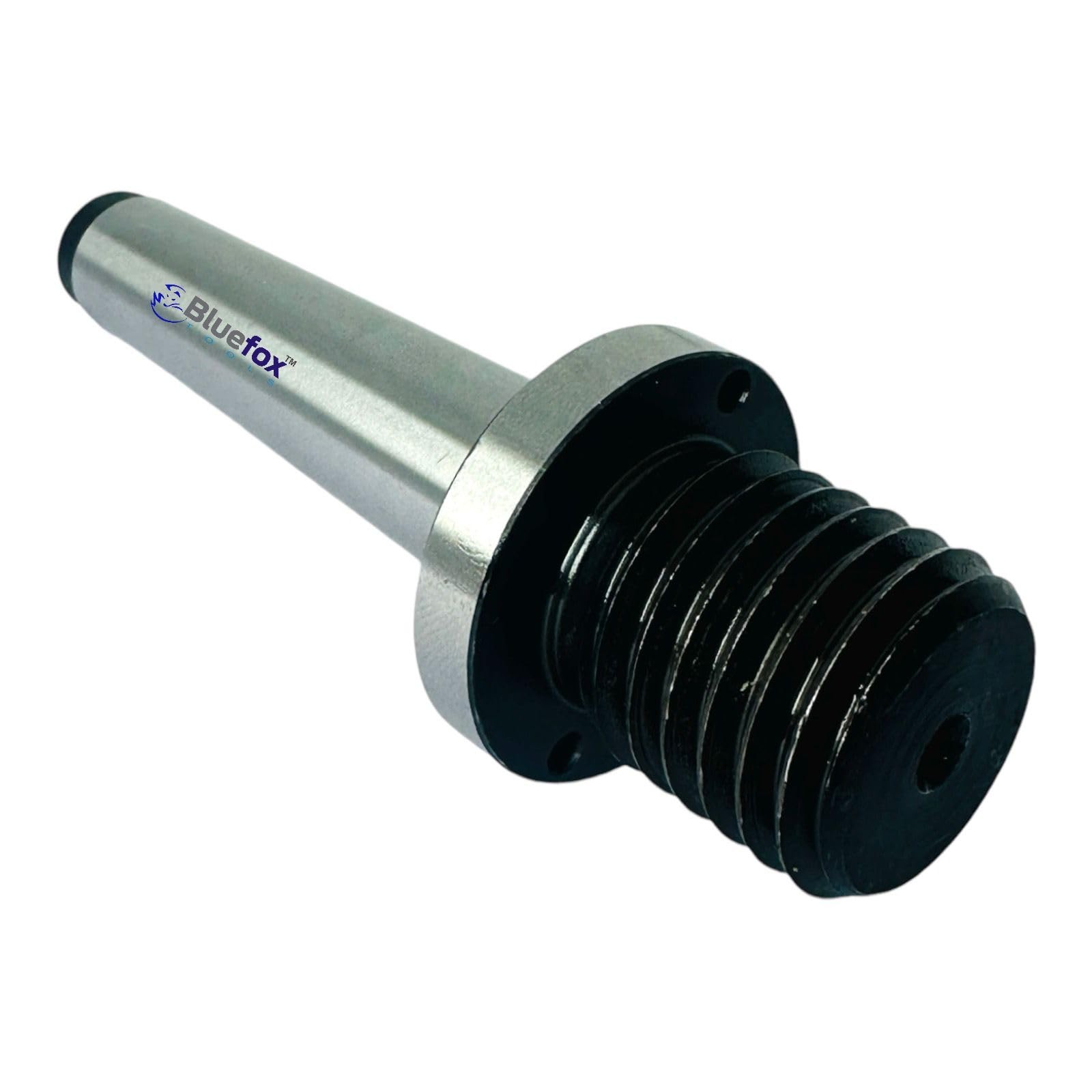 Woodworking Live Tailstock Chuck Adapter 1×8 TPI MT2 Arbor 2MT Morse Taper