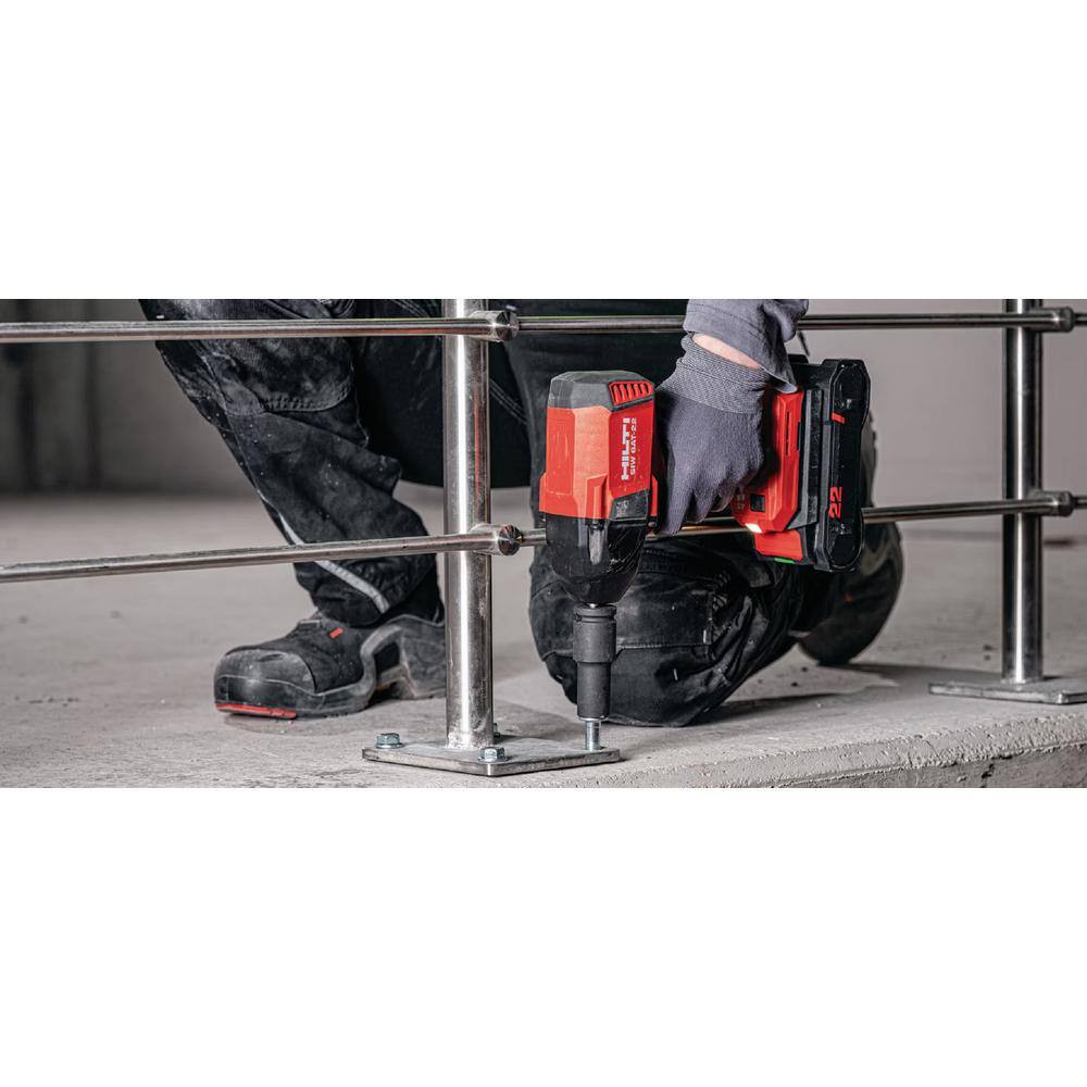 22-Volt NURON SIW 6A-T Lithium-Ion 1/2 In. Cordless Brushless Impact Wrench (Too