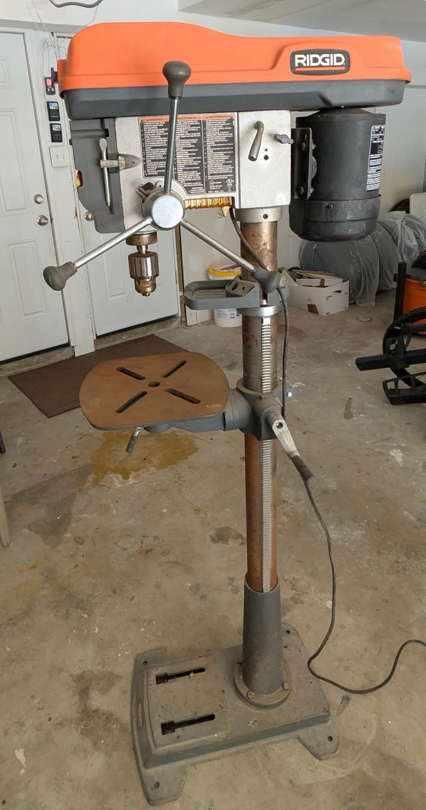 Ridgid Dp 15501 Drill Press
