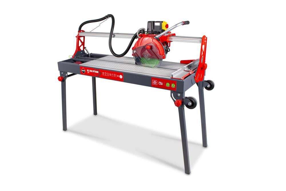 Rubi Tools Dc-250 Python 1200 48In Wet Tile Saw 10In Blade