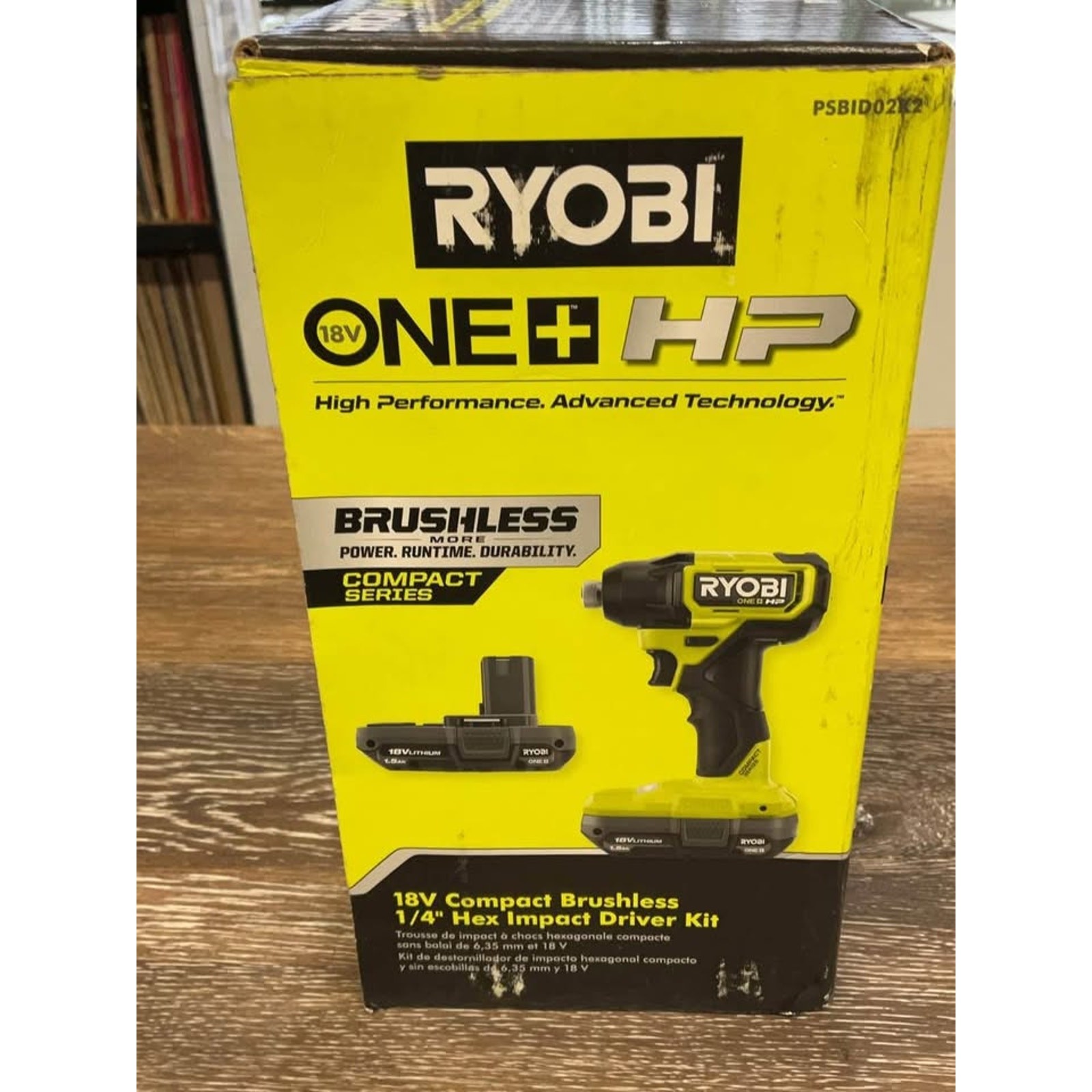 Ryobi psbid02k2 set new