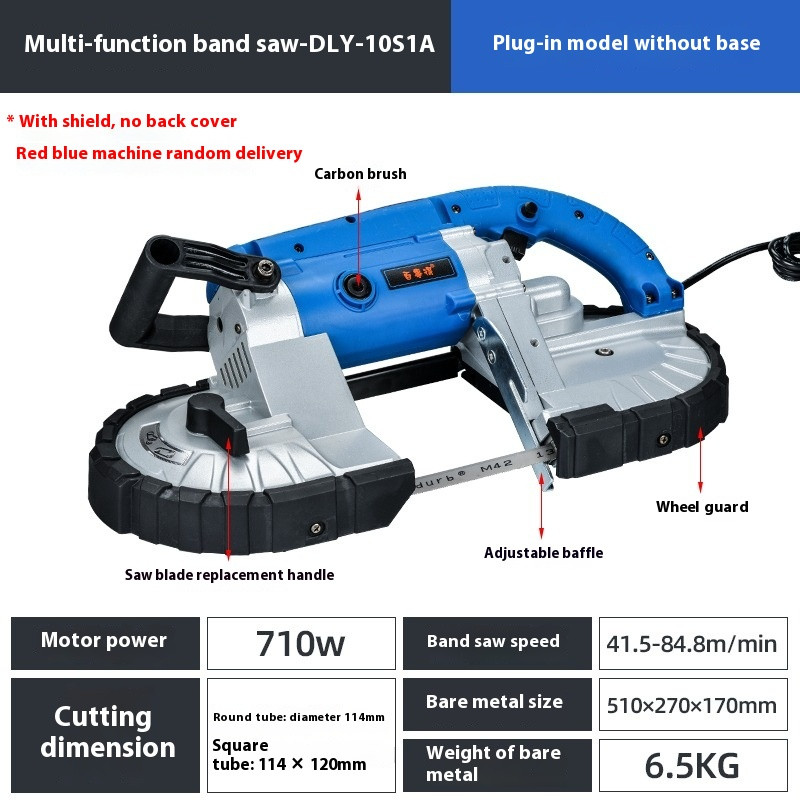 Metal Sawing Machine Bandsaw 18F1 Small Benchtop Metal Cutting Stainless Steel