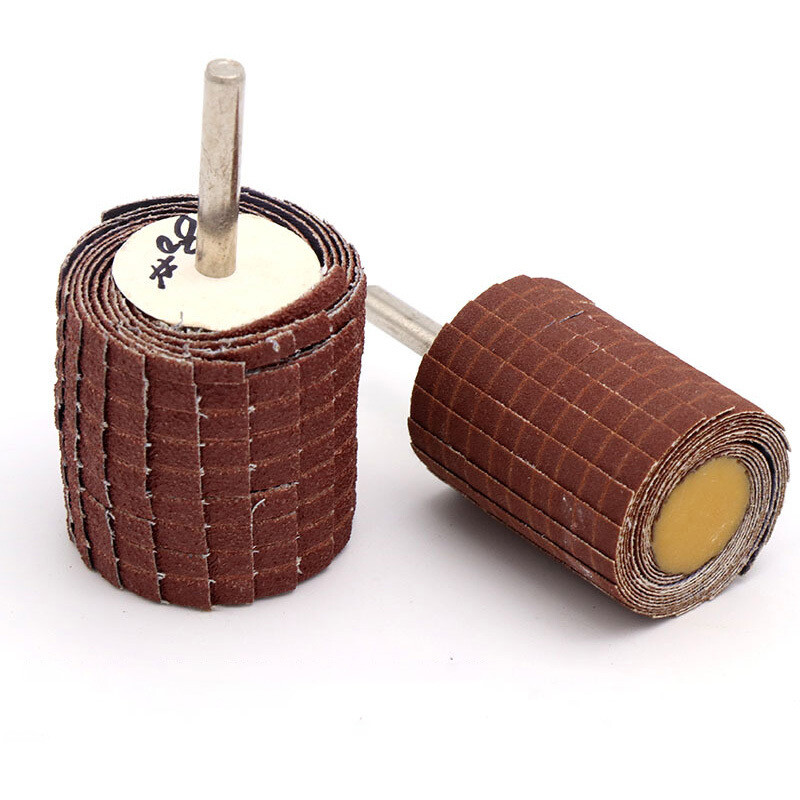 Abrasive Flap Wheel Sanding 150 – 400 Grit For Dremel Rotary Tools 6mm Shank