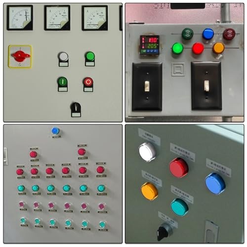10PCS 24V 20mA Energy Saving Indicator Light Red Green | 24V 10PCS Green,Red