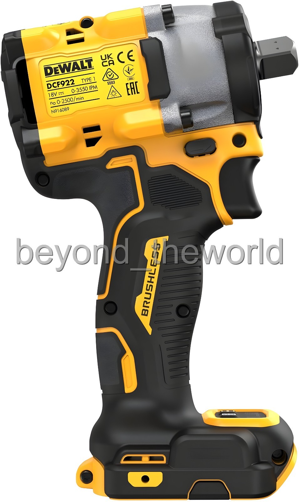 Dewalt DCF922N 20V MAX 1/2&Prime; Cordless Brushless Impact Wrench Body Only⭐Tracking⭐