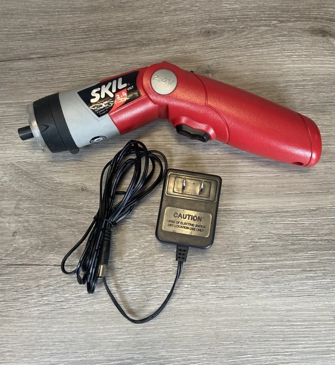 SKIL Cordless Screwdriver Heavy Duty 2.4V Twist Power Drive Rechargeable Battery
