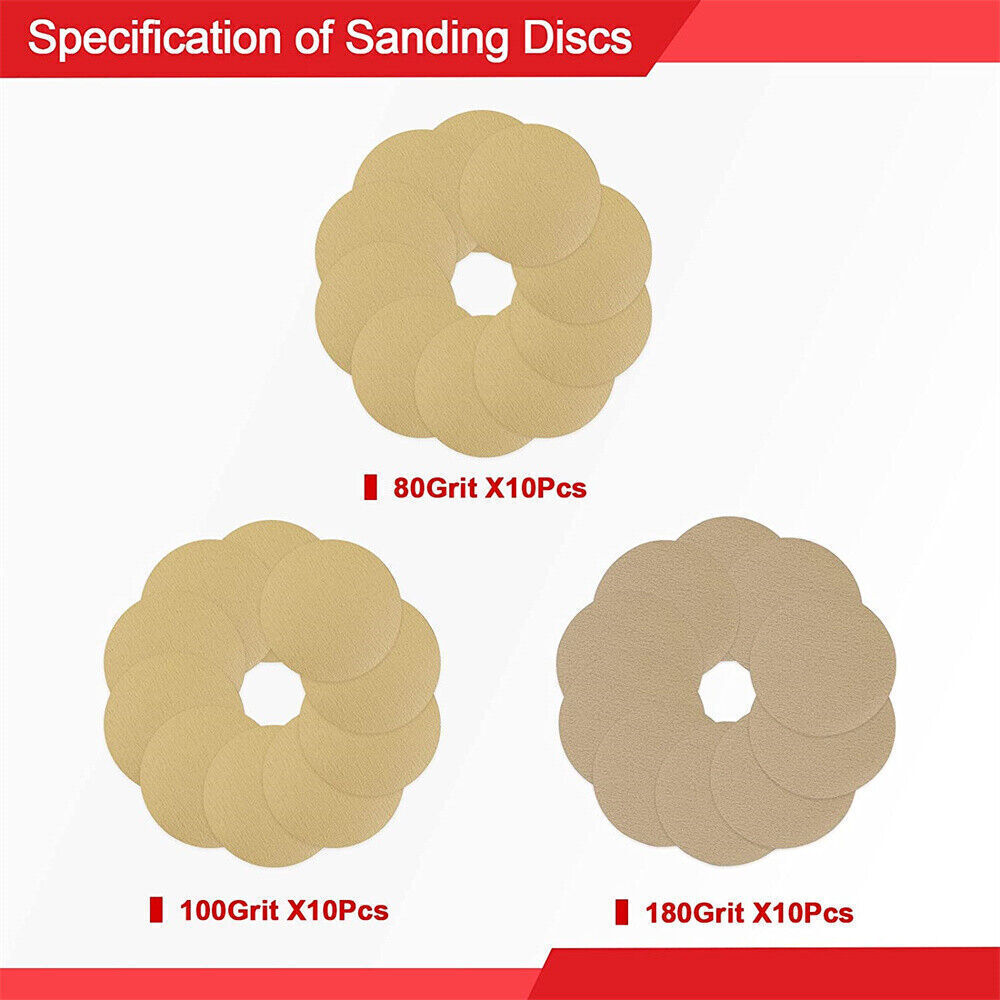 Goldblatt 9 Inch Drywall Sander with 30pcs Sanding Discs-Hook for Wall Cleaning
