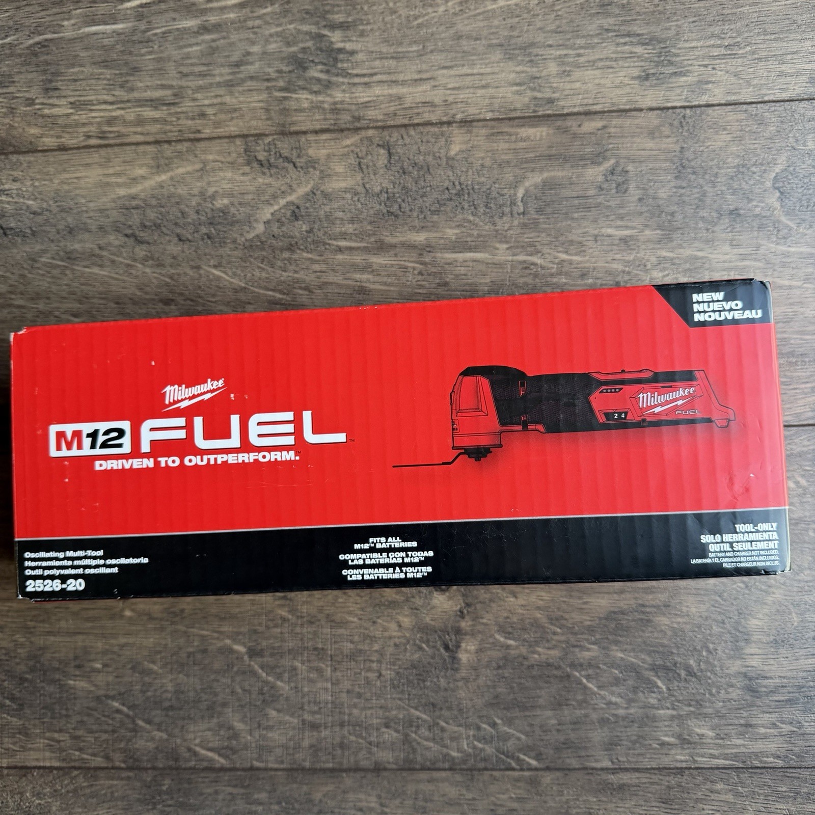 Milwaukee M12 FUEL 12V Brushless Oscillating Multi-Tool 2526-20 Tool Only NWB