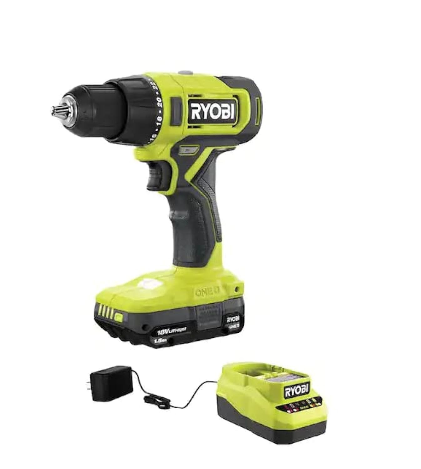 ONEAND 18V Cordless 1/2 in. Drill/Driver KIT with 1 1.5 AH Battery and Charger