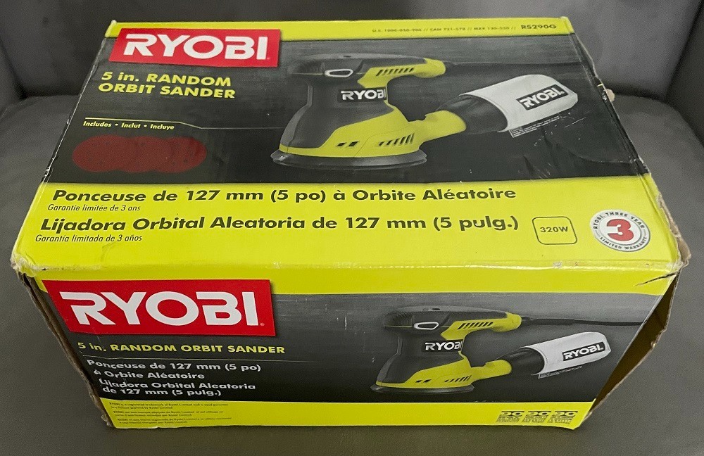 Ryobi 2.6 Amp Corded 5 in. Random Orbital Sander