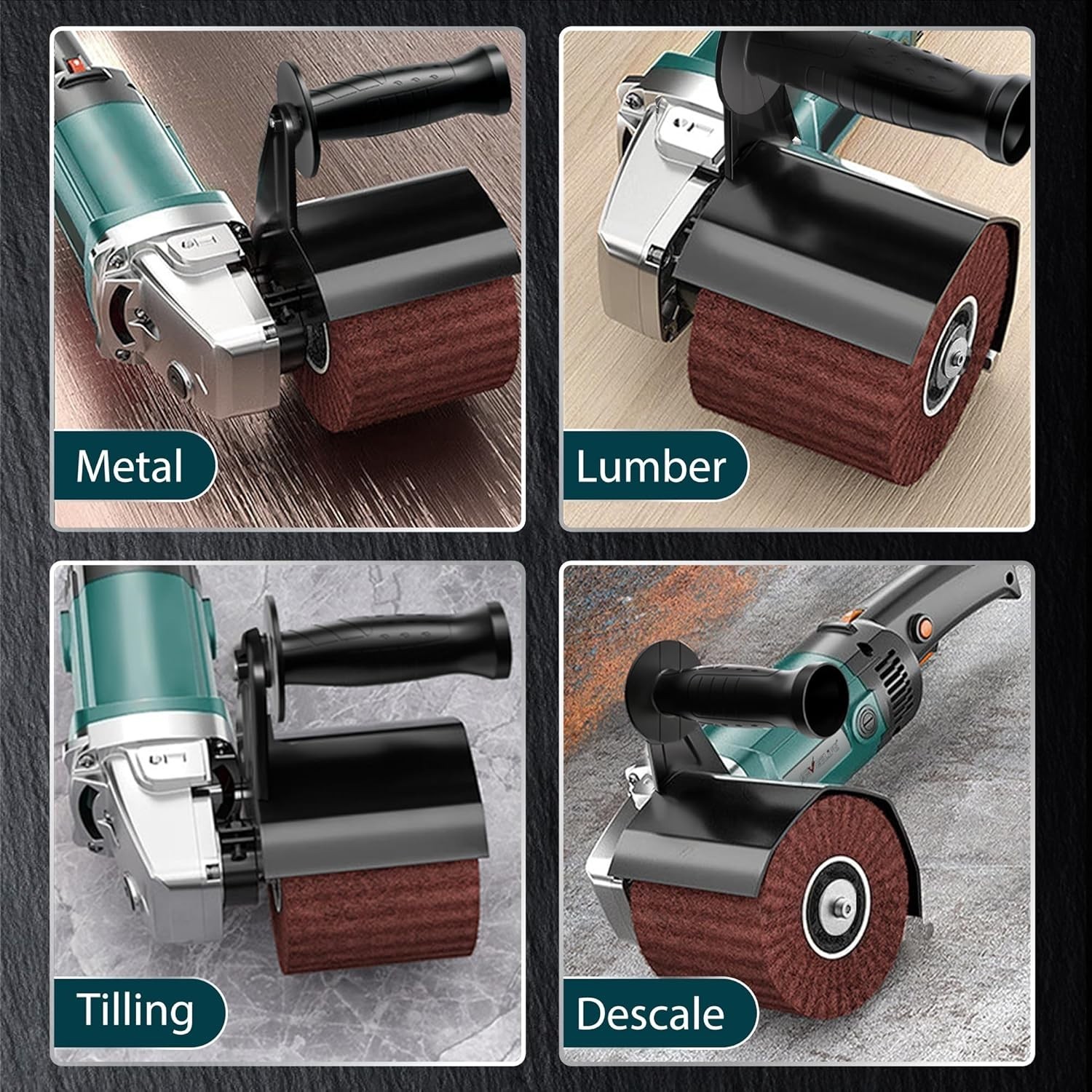1400W Burnishing Polishing Machine Surface Conditioning Tool 8-Speed Sander