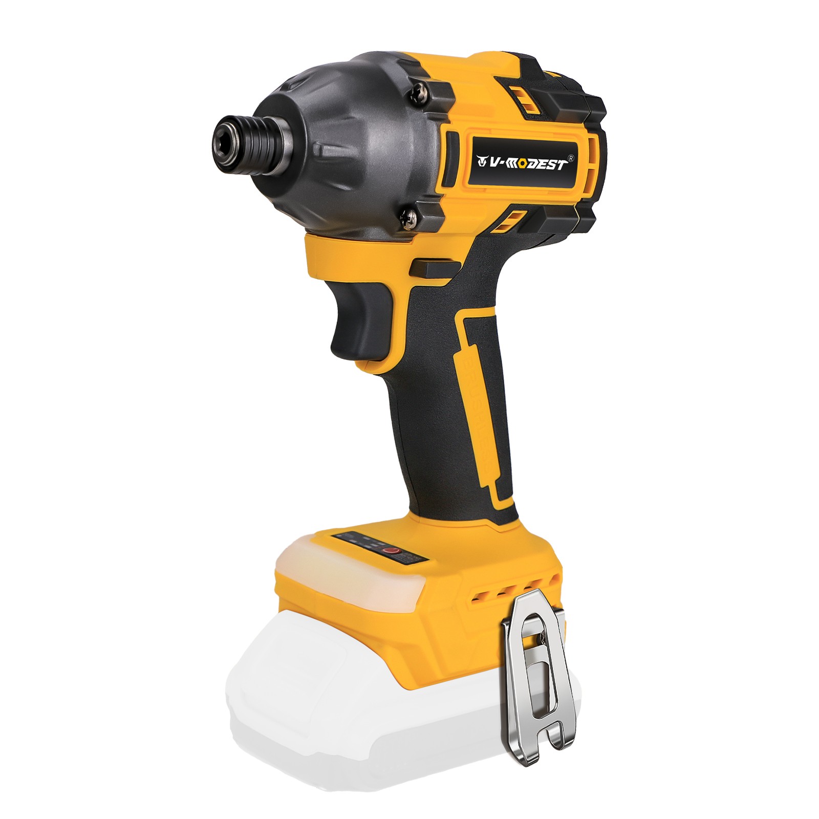 Compatible DEWALT 20V Battery Brushless Cordless 1/4&Prime; Hex Impact Driver 2-Speed