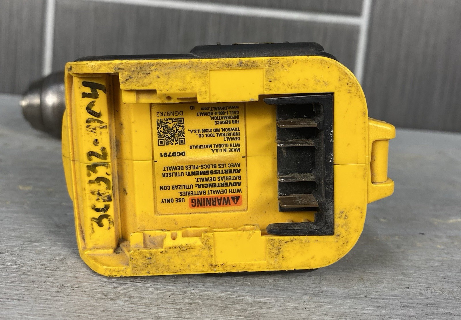 DEWALT DCD791 20V Cordless 1/2” Drill/Driver MaxXR COMPACT LIGHTWEIGHT TOOL ONLY