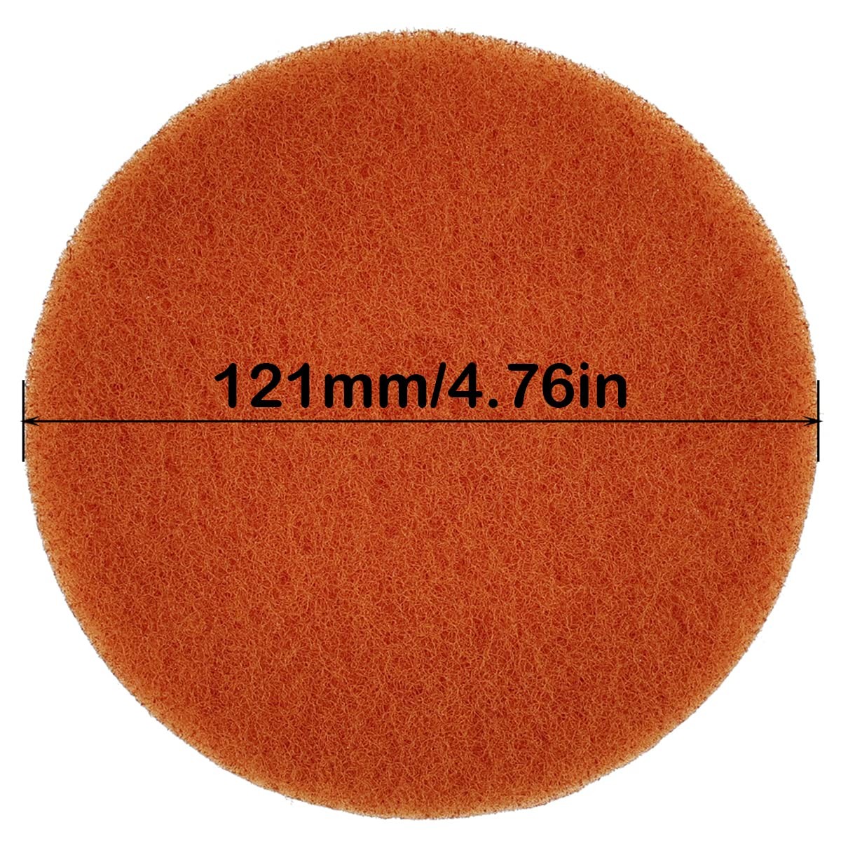 4.76inch Flocking Scuff Pads Conditioning Discs Polishing Pad Buffing Wheels For