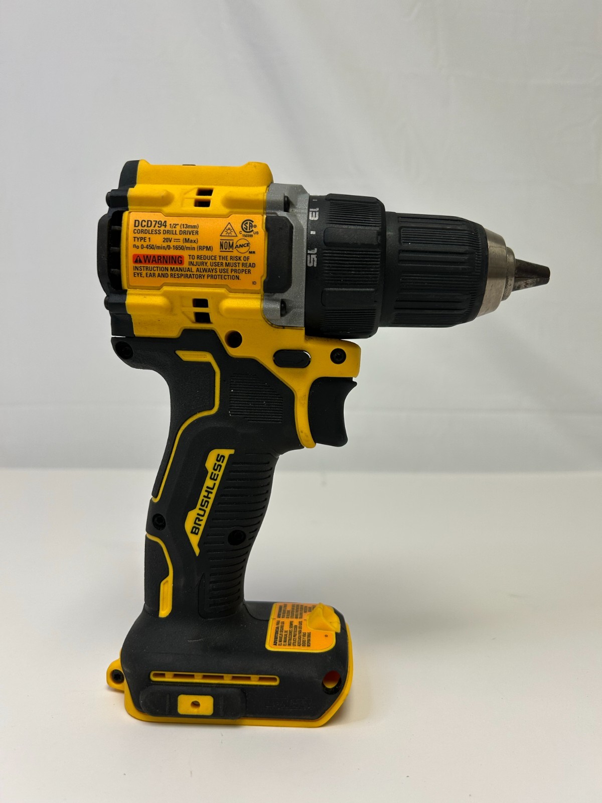 DEWALT ATOMIC 20-Volt MAX Brushless Cordless 1/2 in. Drill Driver (Tool-Only)