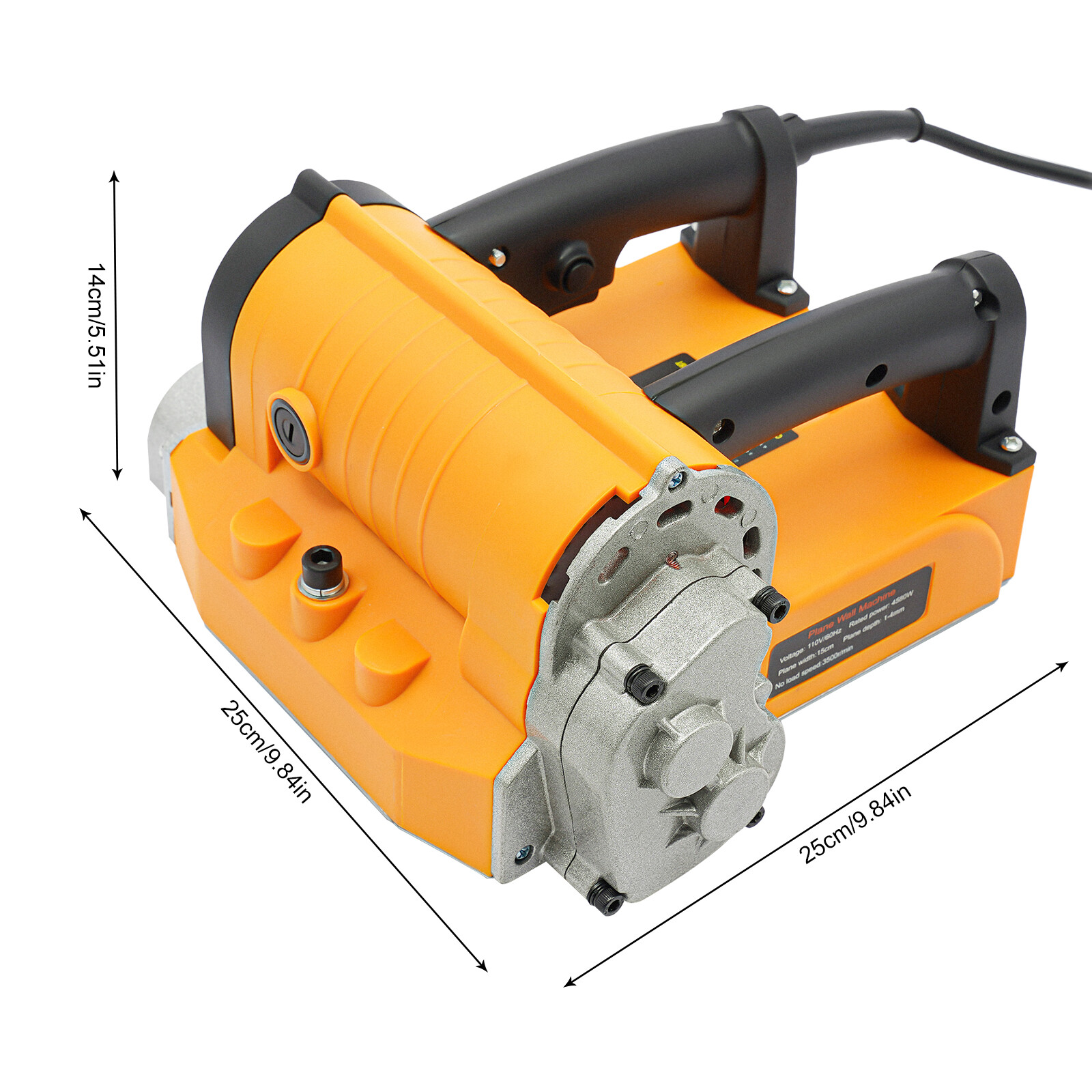 4580W 110V Shovel Machine Electric Wall Scraper Planner Wall Planing Machine