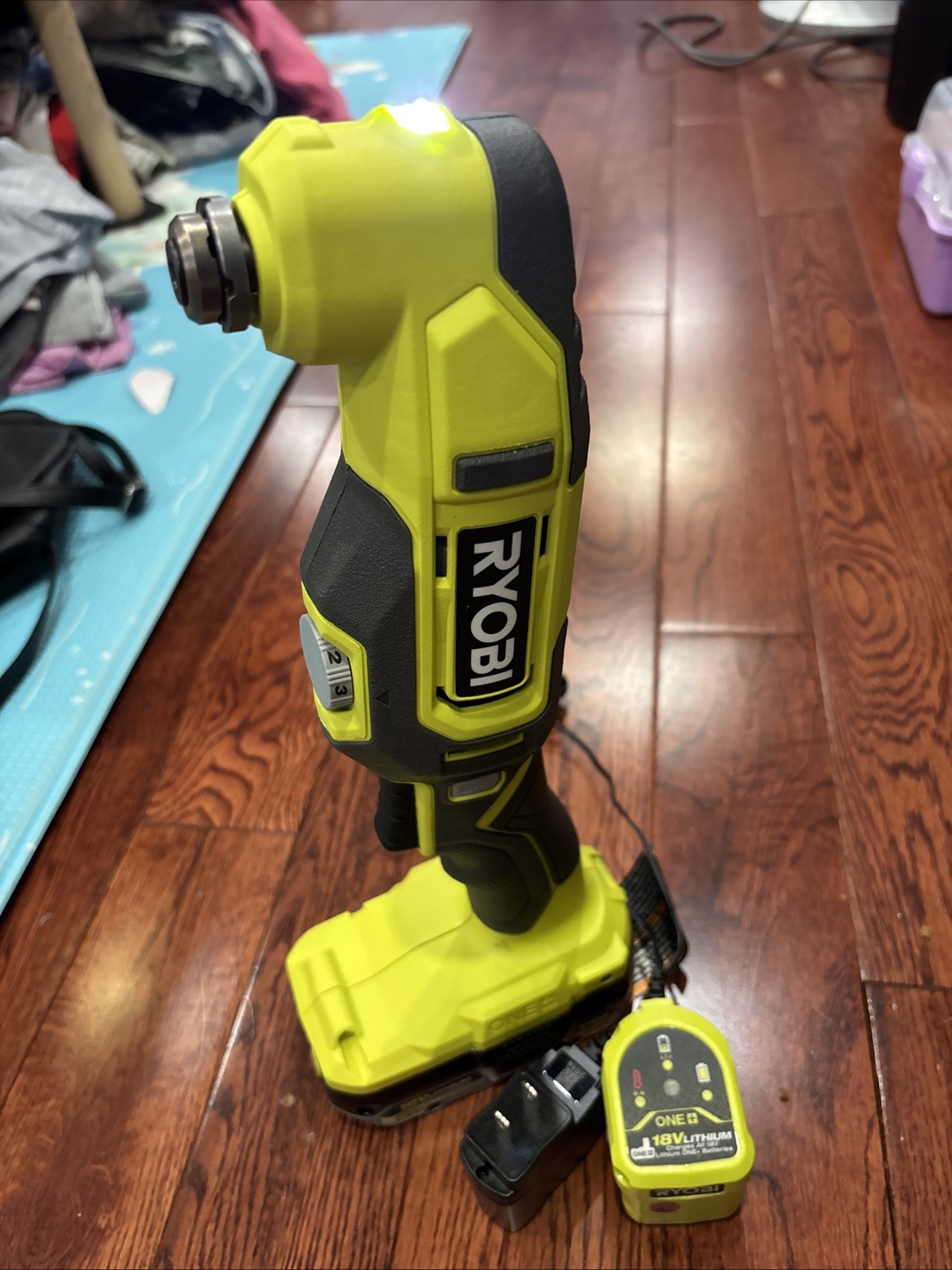 Ryobi One+ 18V Multi Tool PCL430 Oscillating With 2Ah HP BATTERY AND CHARGER NEW