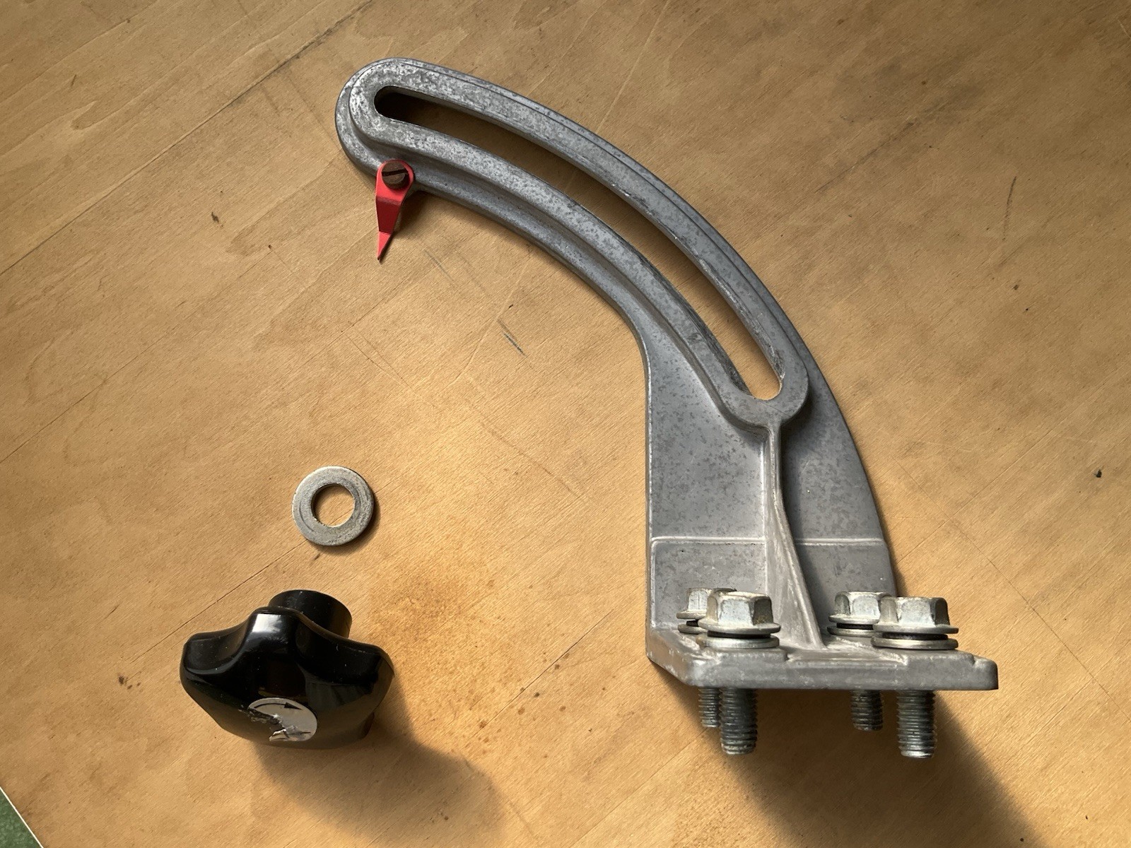 Inca Expert 500 Model 710 Three Wheel Bandsaw Table Tilt Bracket W/ Hardware