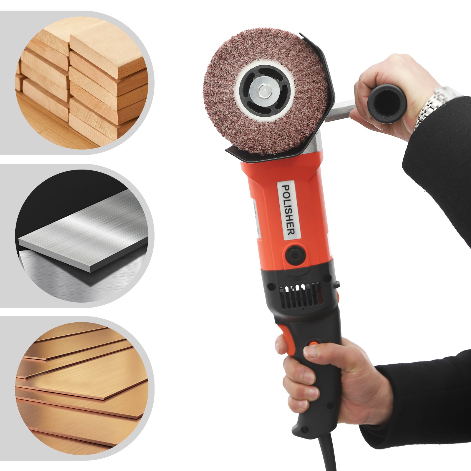 Surface Conditioning Tool 1400W Burnishing Polishing Machine Corded Electric