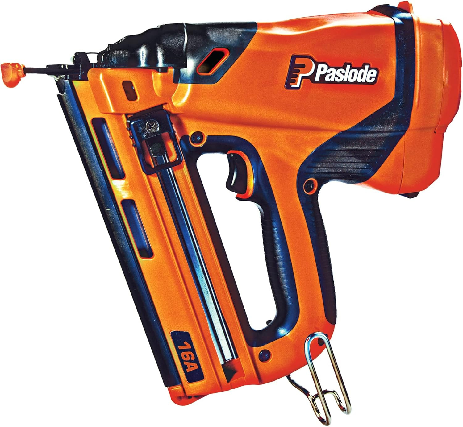 Paslode – Cordless Finish Nailer, 916200, 16 Gauge Angled, Battery and Fuel Cell