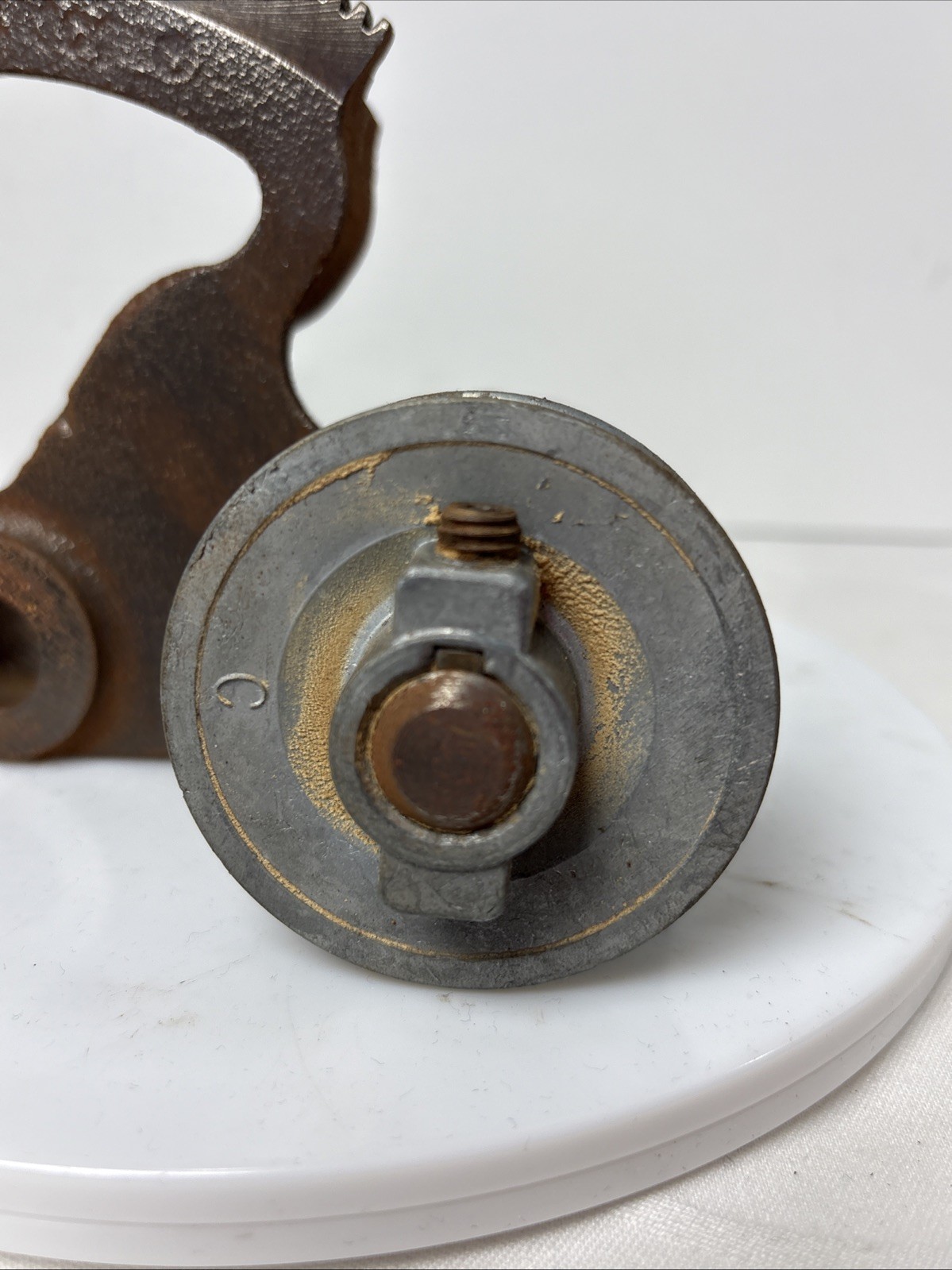 Craftsman 113 10&Prime; Table Saw Arbor Shaft Assembly Gear Teeth 5/8&Prime; C18-802176 USA