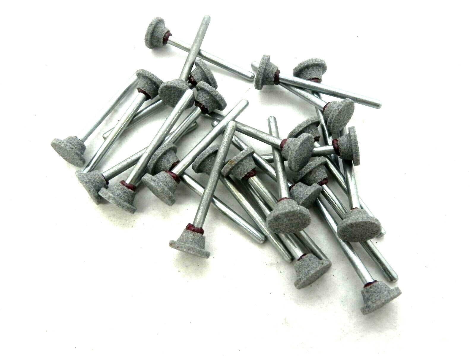 (25 pck) Grier Abrasive Stone 1&Prime; Shank Grinding Rotary Dremel W181-W-13400 HR