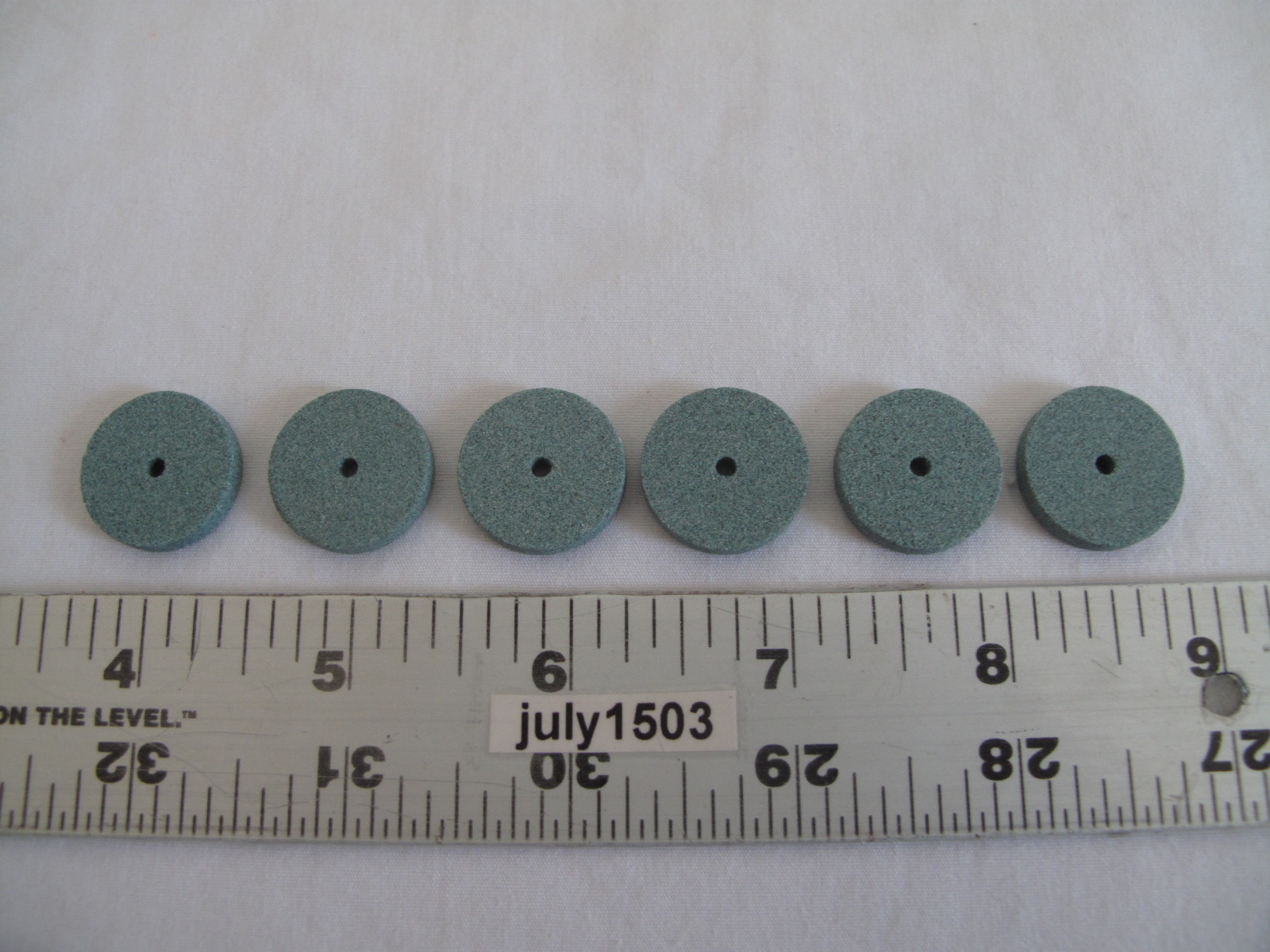 (6) NEW Silicon Carbide Grinding Wheel for Dremel Disc Stone 3/4&Prime; (BE)