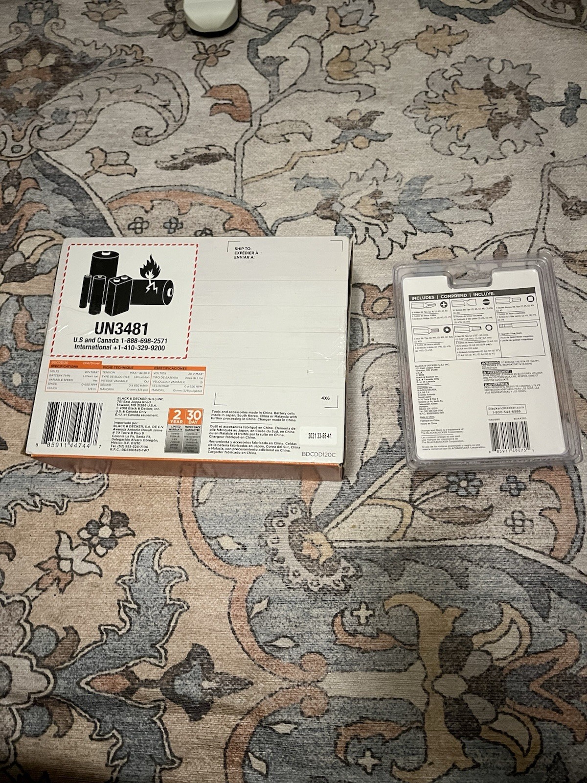 Black+Decker 20V Cordless Drill and Driver Set (brand New!)