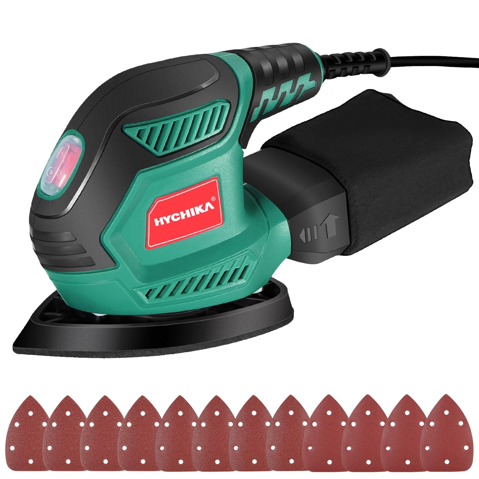 Detail Sander 14000 OPM HYCHIKA with Sandpapers