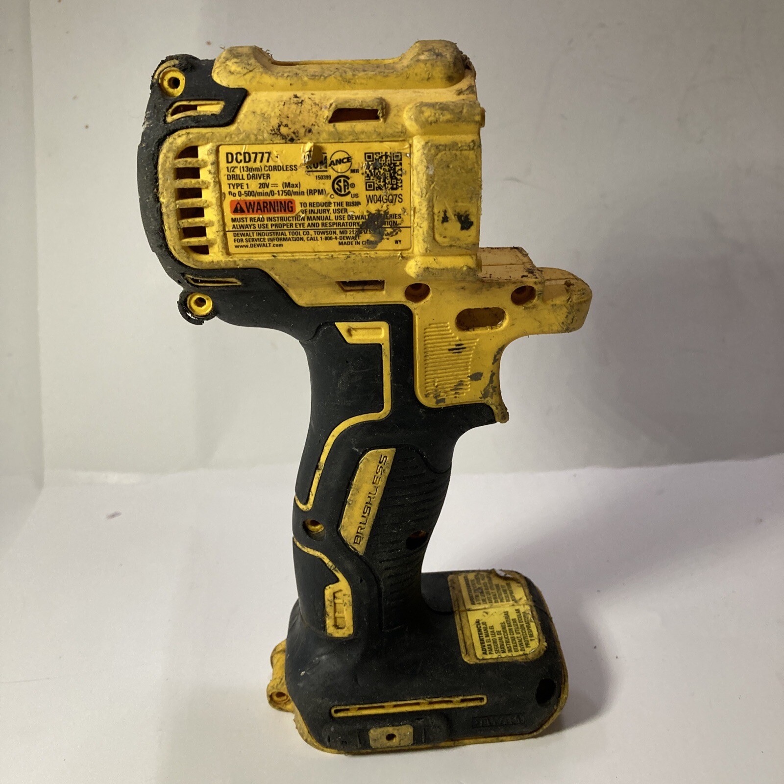 dewalt dcd777part Brushless Plastic Housing Assembly