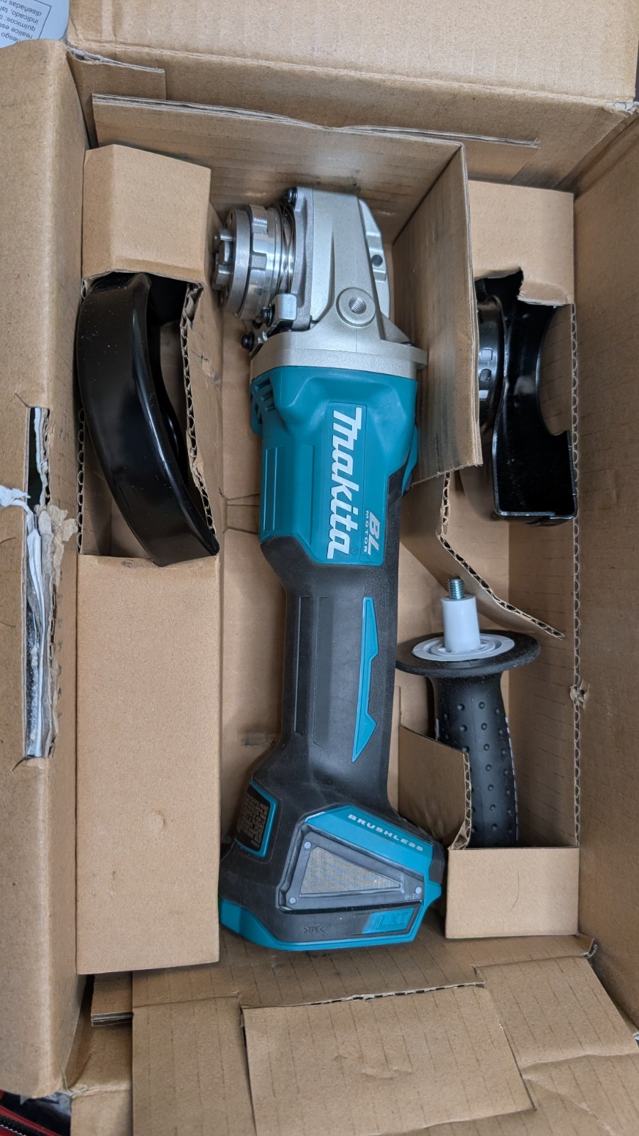 Makita XAG25Z 18V Cordless Brushless X-Lock 4.5 – 5&Prime; Grinder 18 Volt . Tool Only
