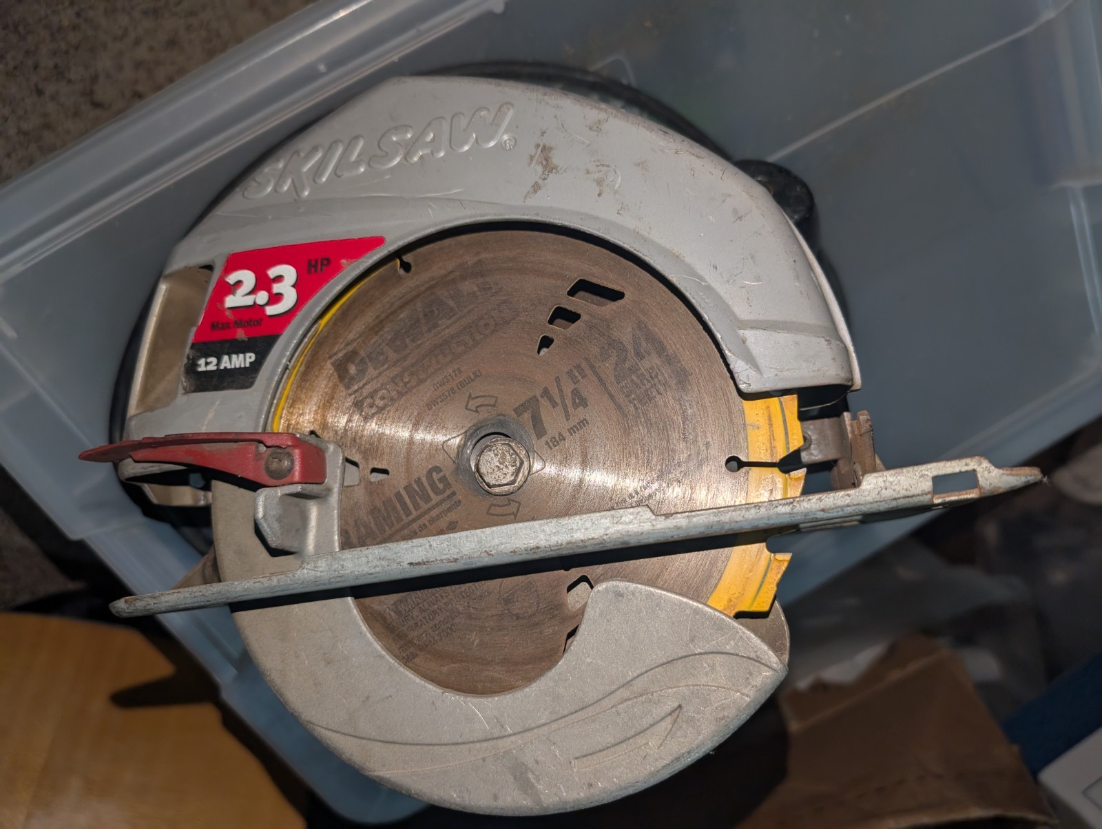 SKILLSAW 2.3 HP Max Motor 12 Amp Adjustable Depth Circular Saw With 6’ Cord
