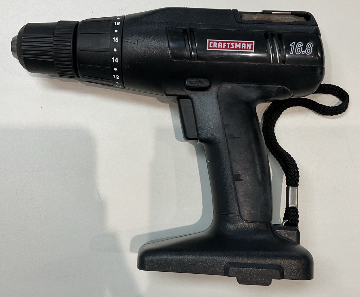 Craftsman 16.8v 3/8&Prime; VSR Drill/Driver 973.111400 – Used – Tool Only