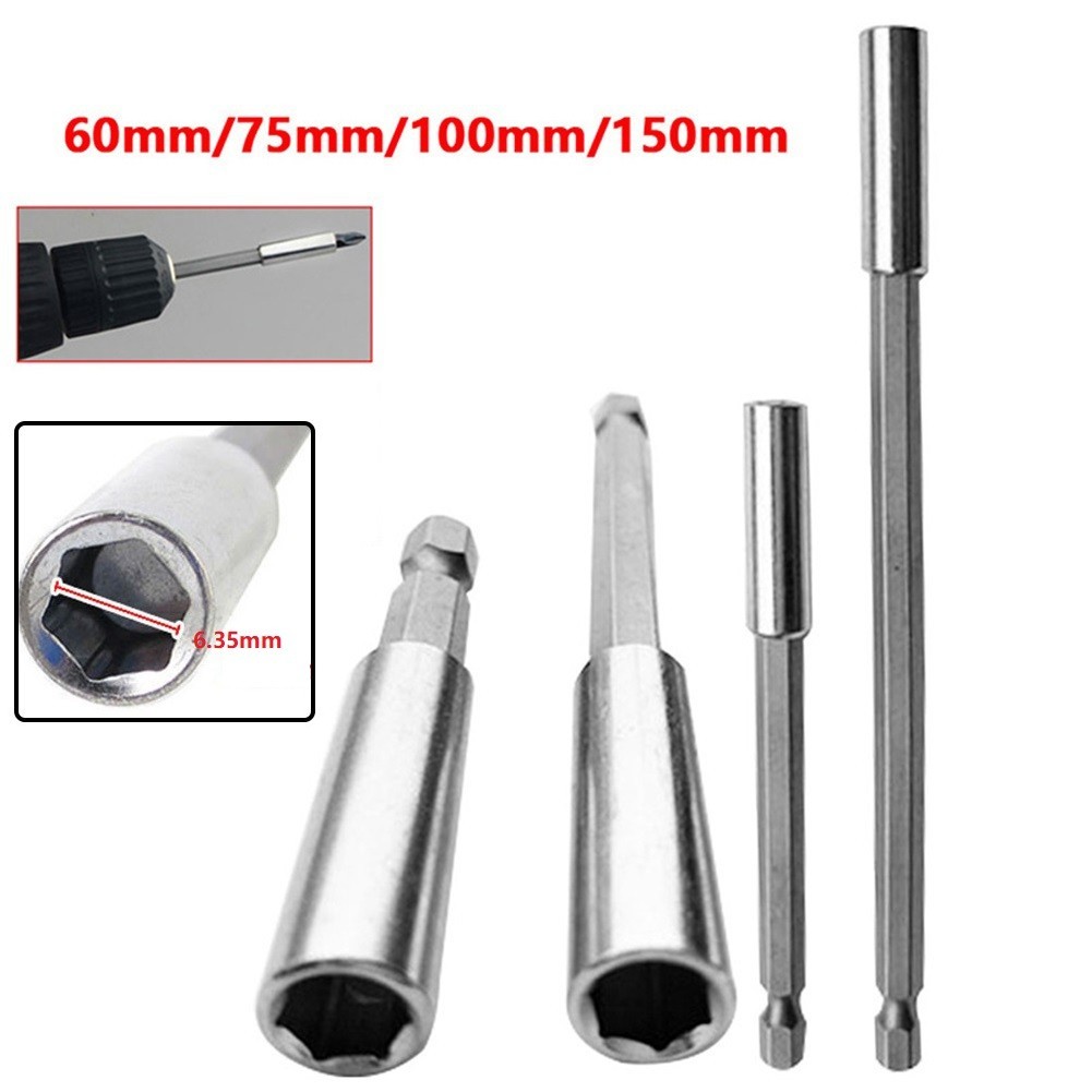 Durale Screw Bits Extension Rod Hand Held Hex-shank Quick Change Replacement