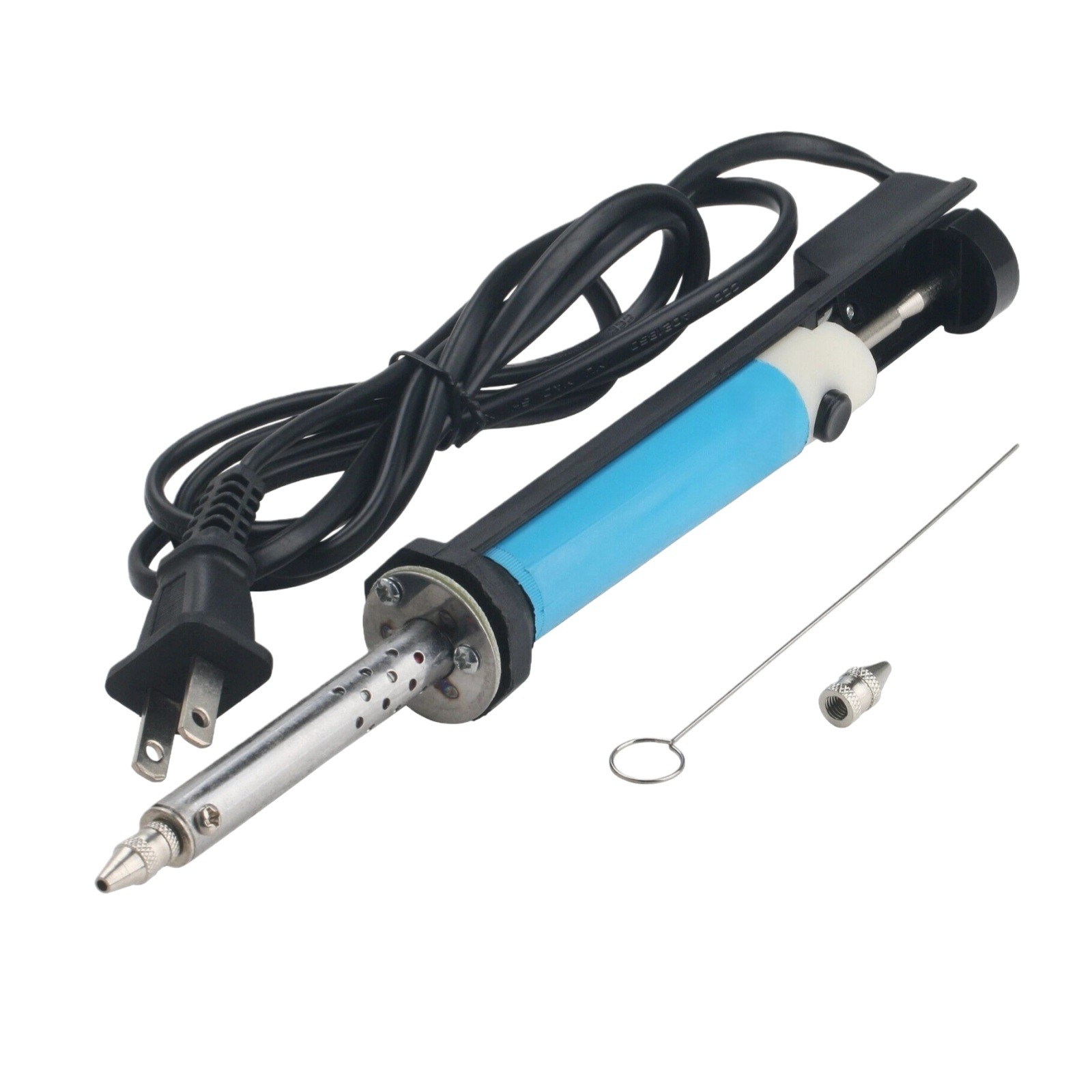 Electric 110V Desoldering Pump with Multiple Nozzles PCB Repair Desolder Tool