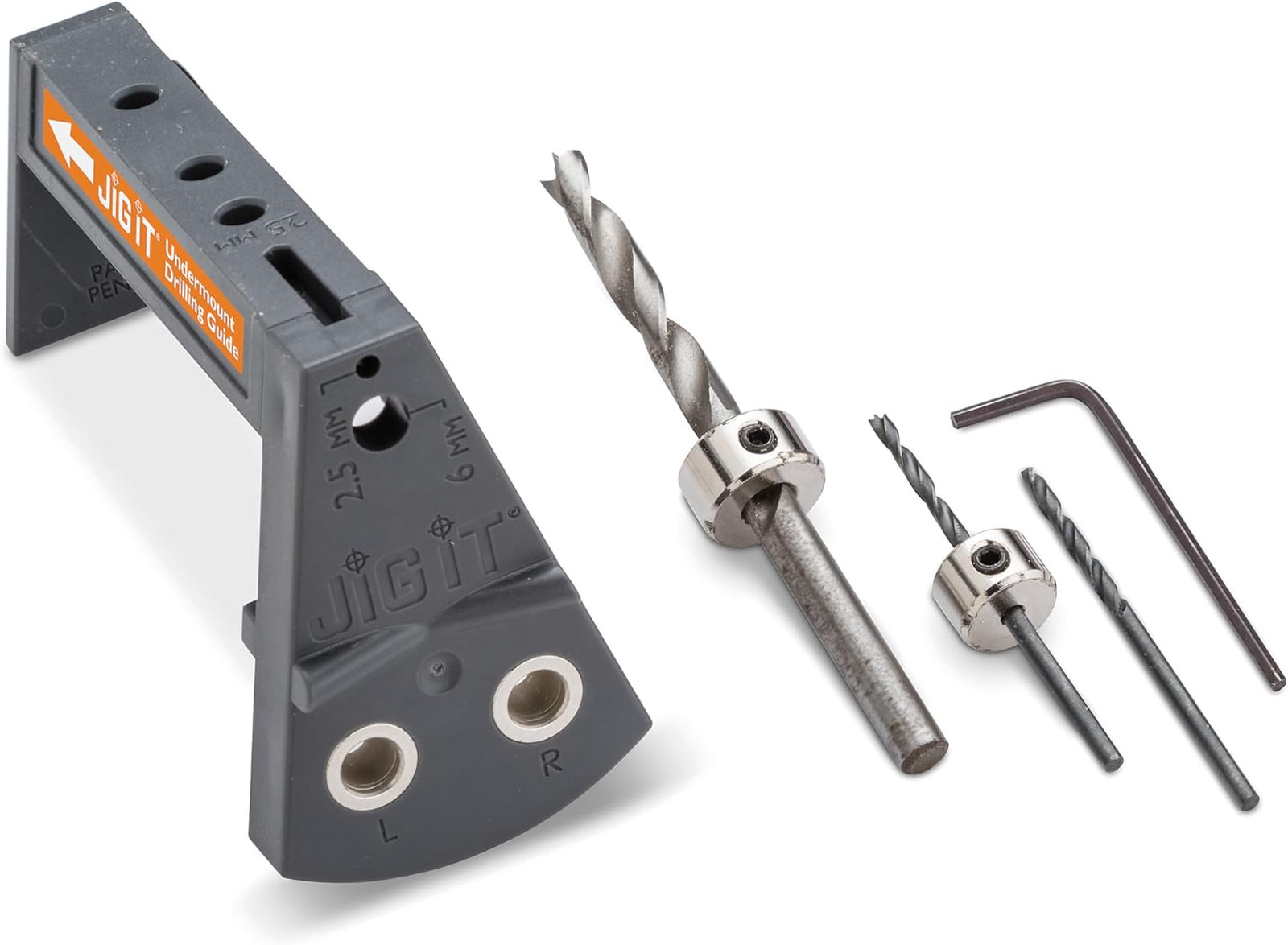 Undermount Drawer Slide Drilling Guide Durable ABS Plastic Precision Steel
